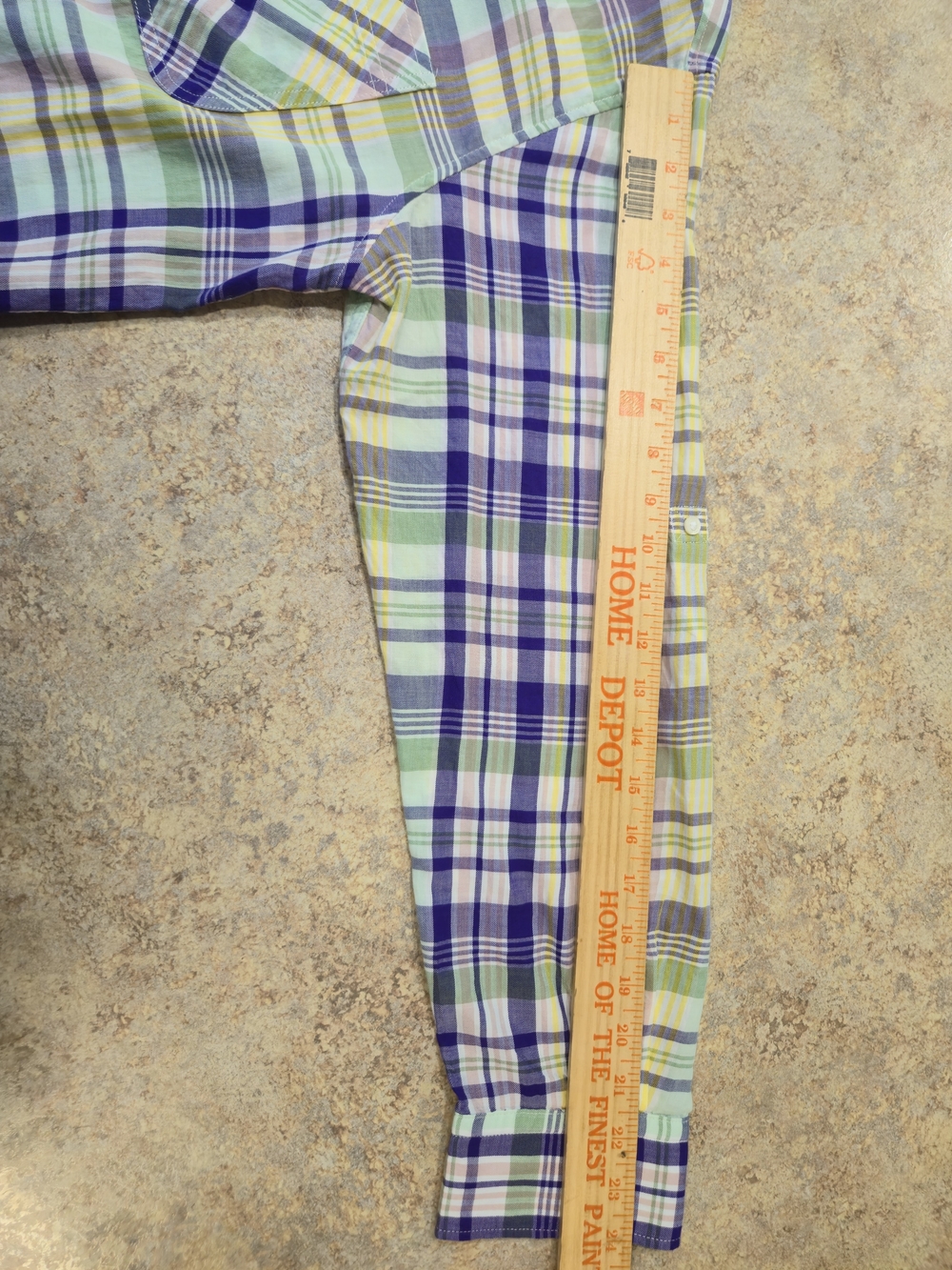 Lauren Ralph Lauren Women's XL Plaid Long Sleeve Button-Up Cotton Woven Pockets - Picture 7 of 11